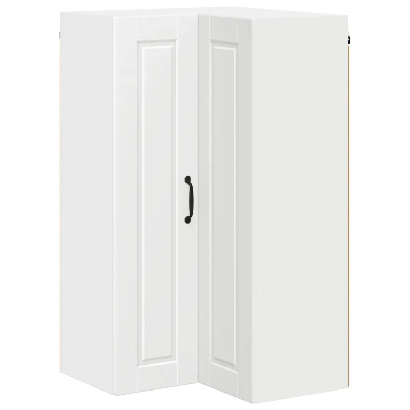 Mueble de cocina moderno de pared 57 x 57 x 100 cm práctico almacenaje estilo elegante madera de ingenier 02_0054502