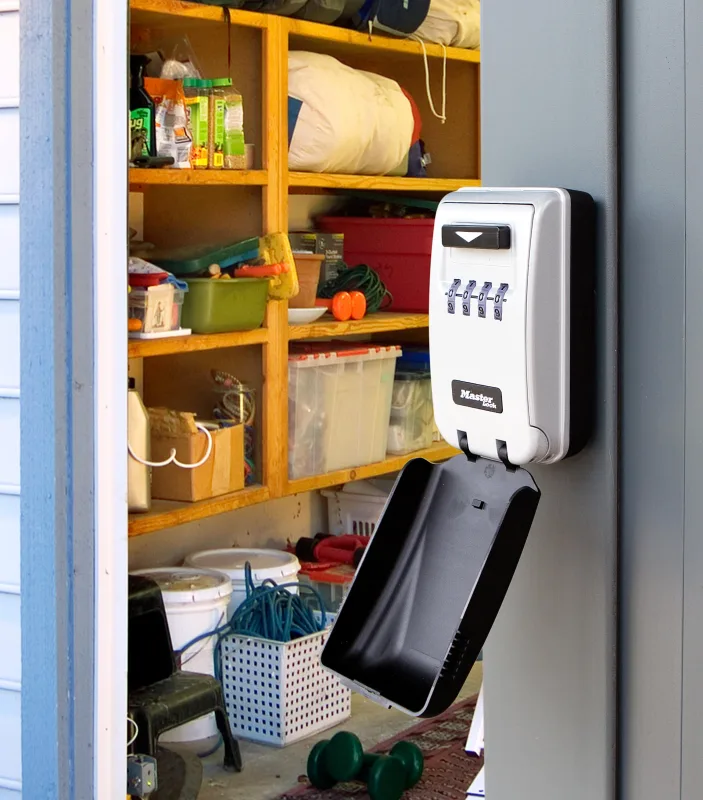 Caja de llaves segura de aluminio de combinación de 7.2x12 cm