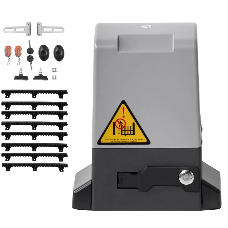 Motor para puerta corredera succebuy 400w, sistema eléctrico para puertas de hasta 25 m y 1000 kg, motor con cremallera de nailon