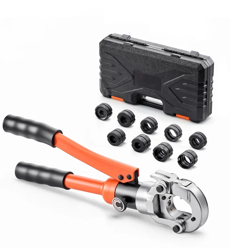 Herramienta crimpado hidráulica succebuy para tuberías, adecuada para accesorios tuberías pex y aluminio-plástico, con mordazas th16, th20, th26, th32