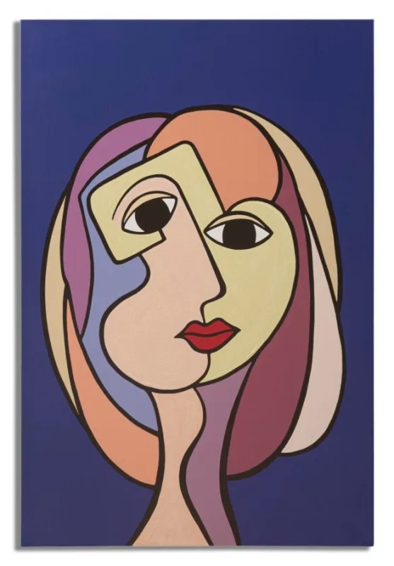 Decoración de pared | impresión/pintura mural doble cara grande -a- cm 80x3x120