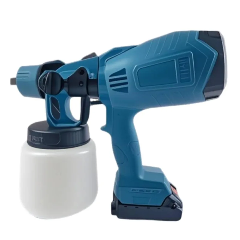 Lollanda pistola pulverizadora inalámbrica, pistola pulverizadora desmontable, pistola pulverizadora de alta presión, herramientas (5 baterías)