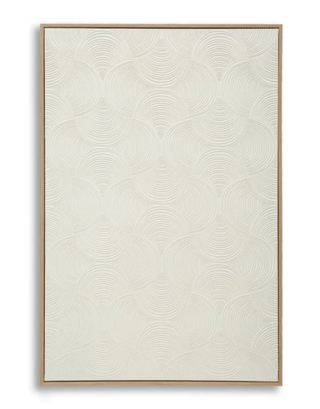 Decoración de pared | cuadro sobre lienzo sencillez con marco -a- cm 80x3,8x120