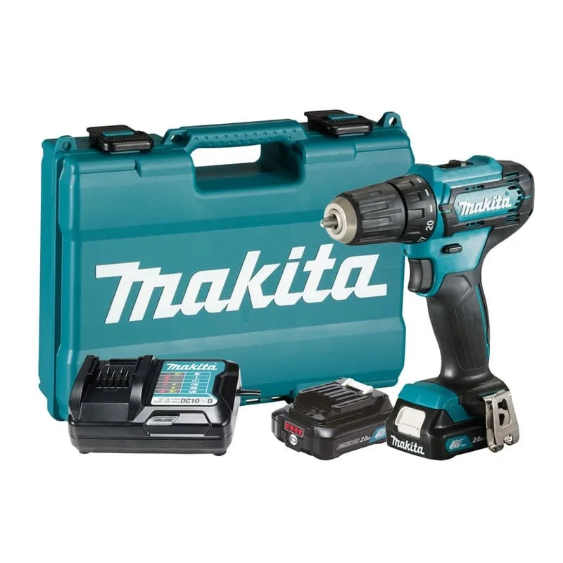 Taladro atornillador a batería - 12 v cxt li-ion 2 ah bl1021b - ø 10 mm - 1,1 kg