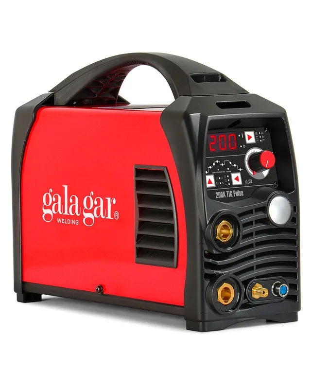 Soldador inverter smart 210 tig pulse galagar con antorcha