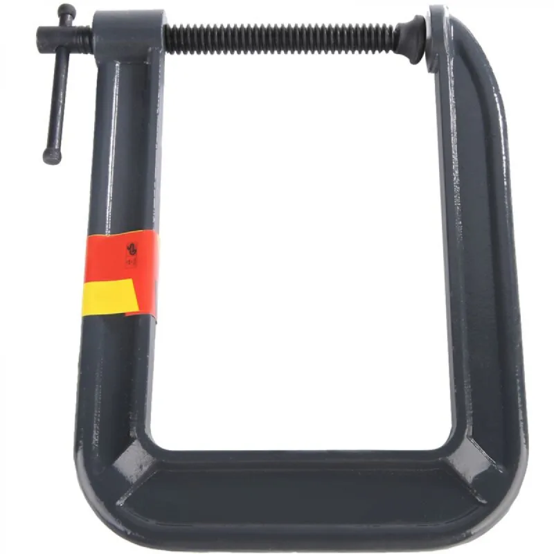 Prensa en c, dispositivo de carpintería para el trabajo de la madera con un mecanismo de presión de profundidad para el apriete (100, 185 mm)