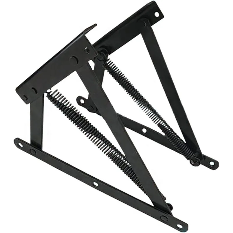 Bisagras inferiores para sofá cama con compartimento almacenamiento bisagra elevación con mecanismo resorte silla plegable somier inclinable bisagra