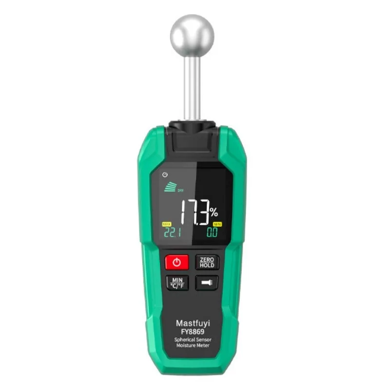Zaewry medidor multifuncional de humedad, detector de contenido de agua de pared, muy adecuado para muebles y materiales de construcción
