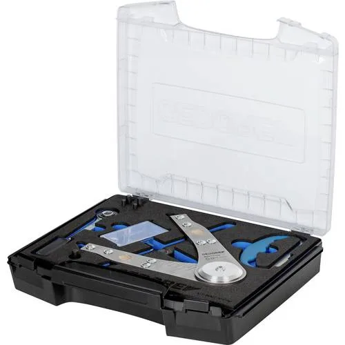 Gedore s 8007 v-grip kit de pinces de montage dans la valise