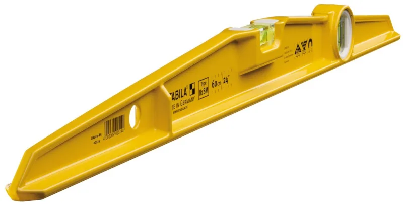 Nivel de burbuja con base magnética stabila serie 81sm de 60 cm