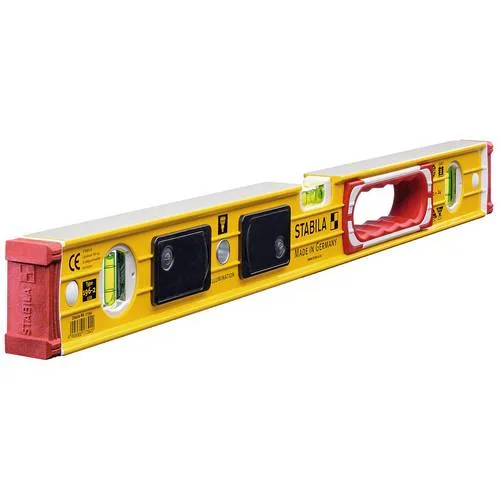 Nivel de burbuja iluminado stabila serie 196-2led de 61 cm