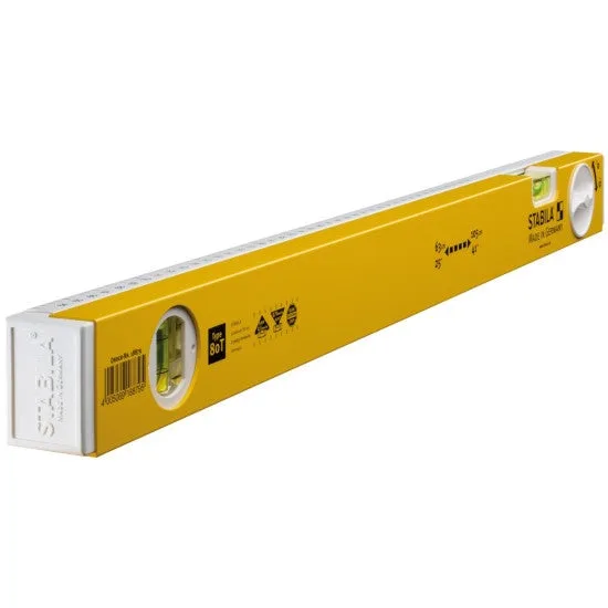 Nivel de burbuja telescópico stabila serie 80 t de 63 a 105 cm