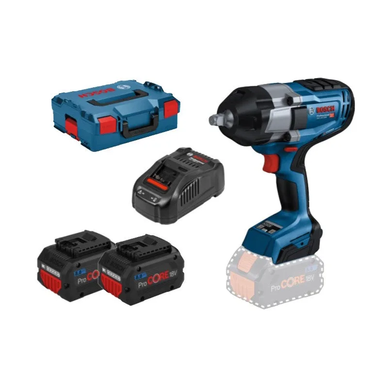 Atornillador de impacto a batería gds 18v-1000 2xpc8.0 gal1880 l-boxx