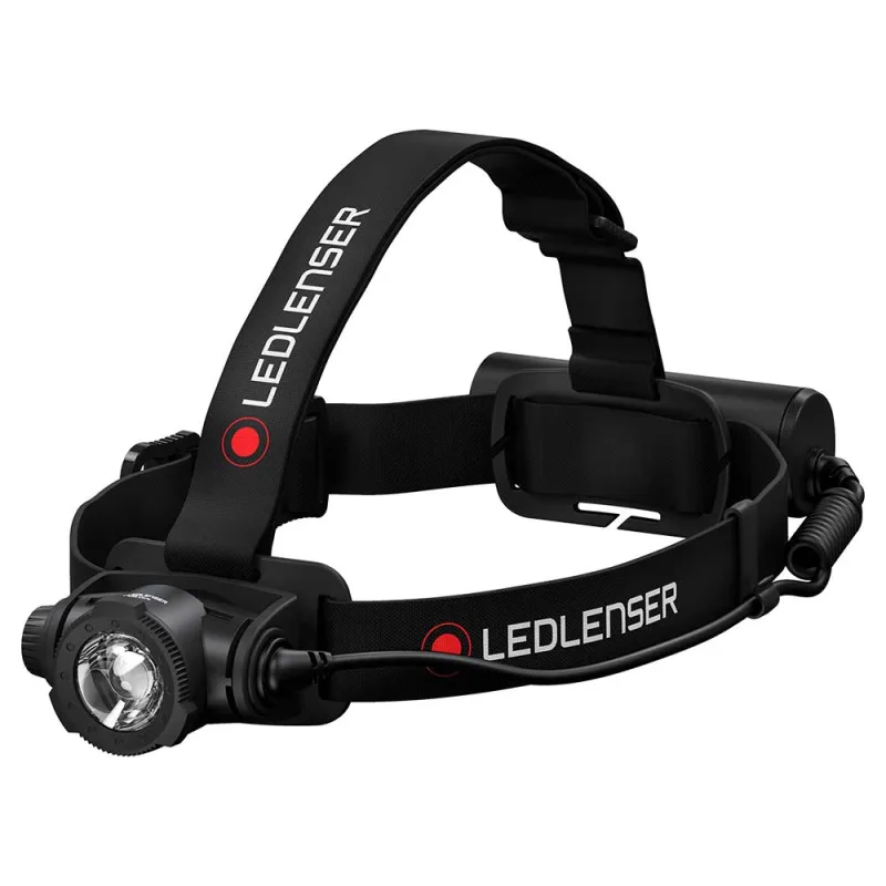 Ledlenser h7r core led lampe frontale 1000 lm ip67 noir + 1x batterie + câble de chargement ( 502122 )