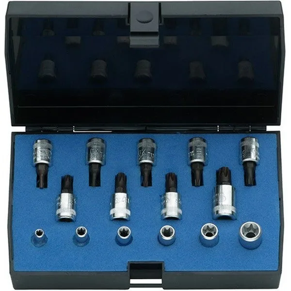 Gedore itx 20 tx-015 jeu de tournevis 1/4 15 pièces tx