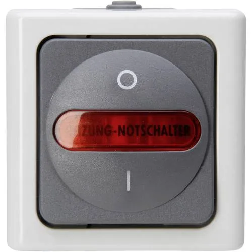 Azul electric - interruptor de calefacción