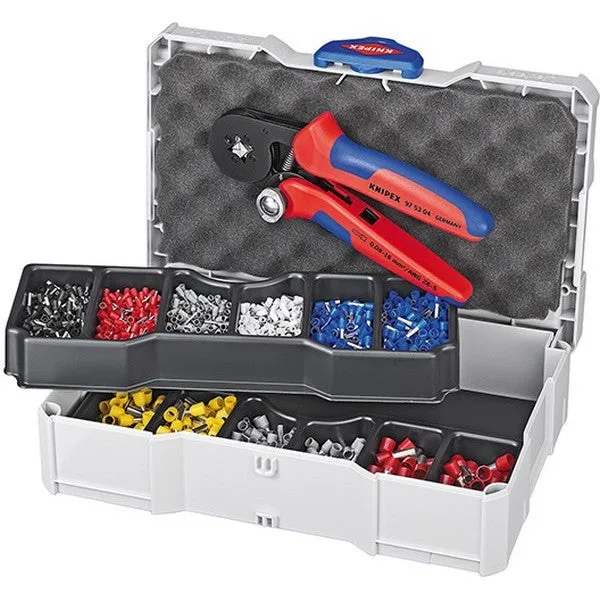 Knipex 97 90 09 assortiment de sertissages pour embouts de câble 9