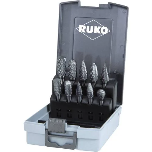 Ruko jeu de mini fraises limes rotatives carb