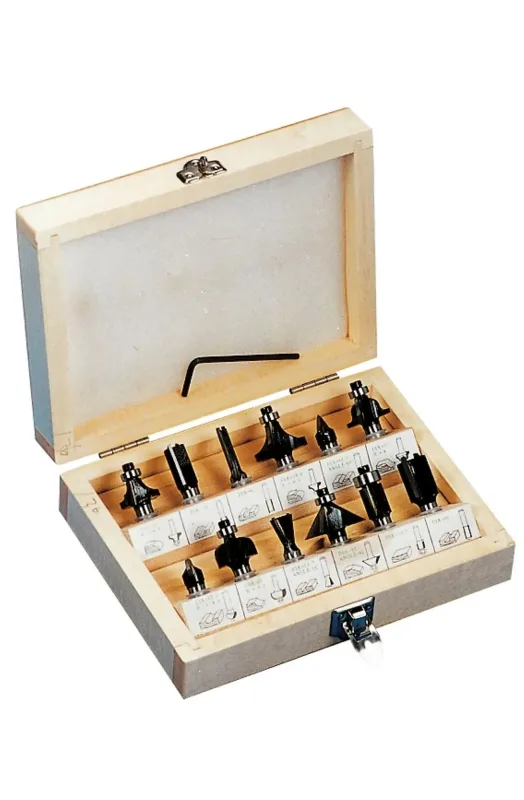 Juego 12 fresas surtidas kwb