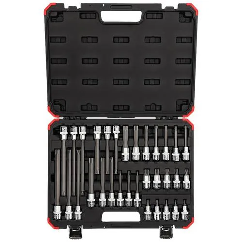 Conjunto de insertos destornilladores 1/2 tx 32 piezas