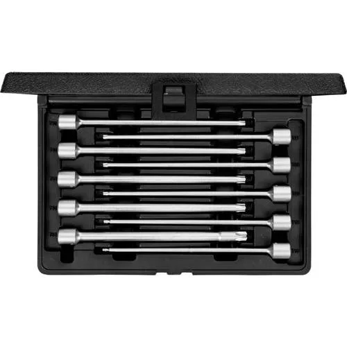 Conjunto de insertos destornilladores 3/8 tx 10 piezas