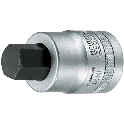 Gedore in 21 27 embout de tournevis pour vis à 1 intérieur-6 pans 27