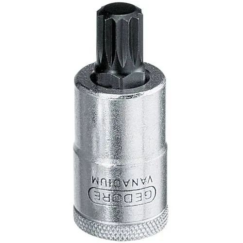 Gedore 1500 es-19 is jeu d'embouts de douilles 1/2 en module 1/3 es