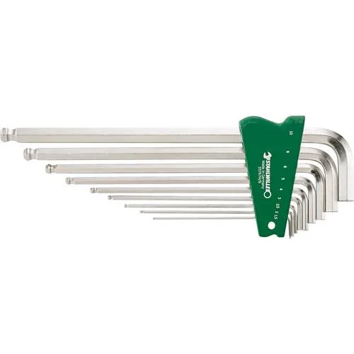 Angle destornillador establecido torx kugelkopf-sechtkant key t9-t40 | 8-pc.