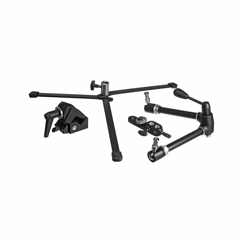 Trípode portátil manfrotto 143 magic arm kit