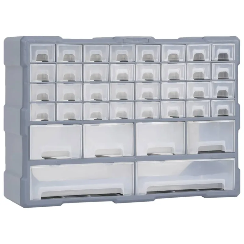 Maison exclusive - organizador multicajones con 38 cajones 52x16x37,5 cm
