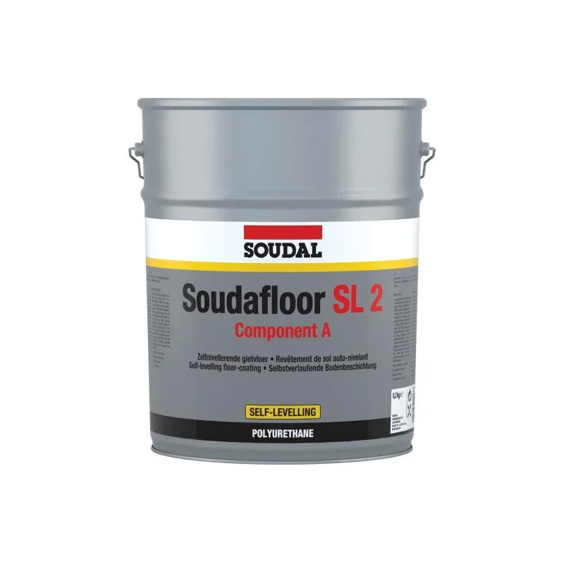 Soudafloor sl2 - suelo autonivelante - soudal - 10 kg gris