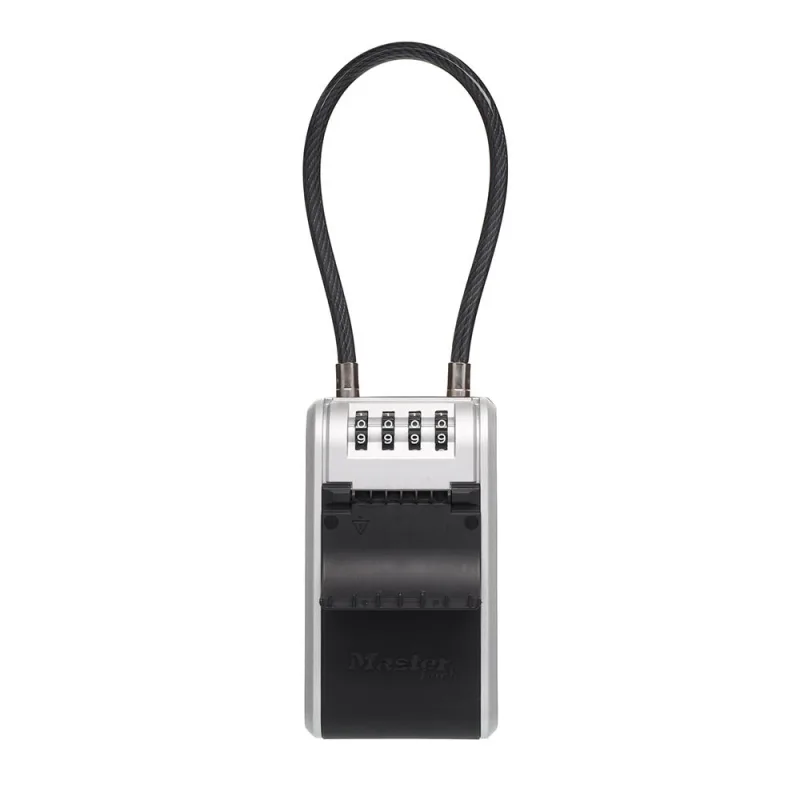 Guardallaves con combinación y asa flexible extraíble masterlock 5482eurd