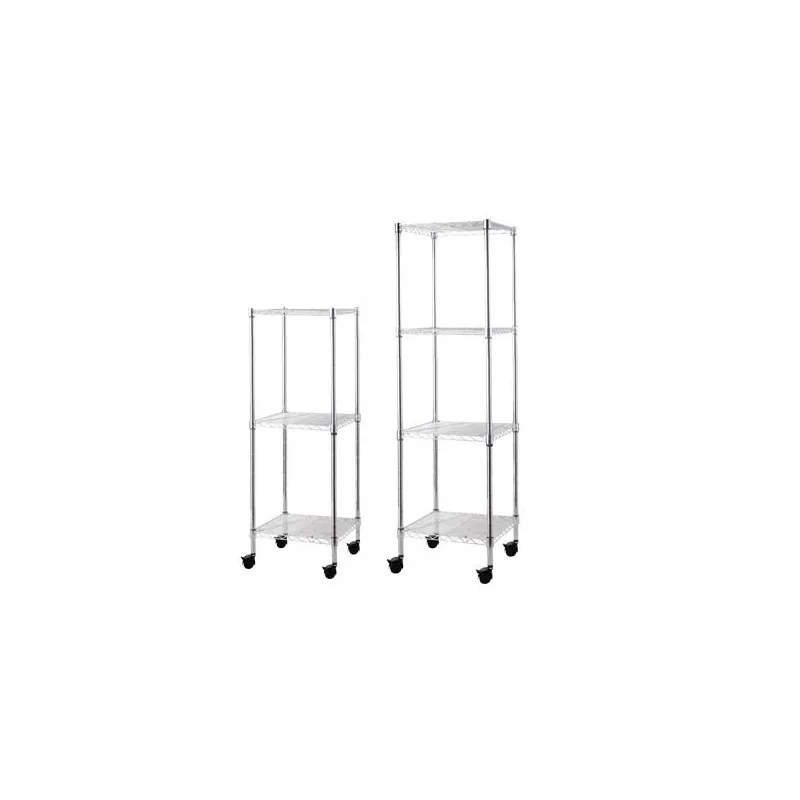 Estantería brixo manhattan 3p de 90 centímetros de altura con ruedas