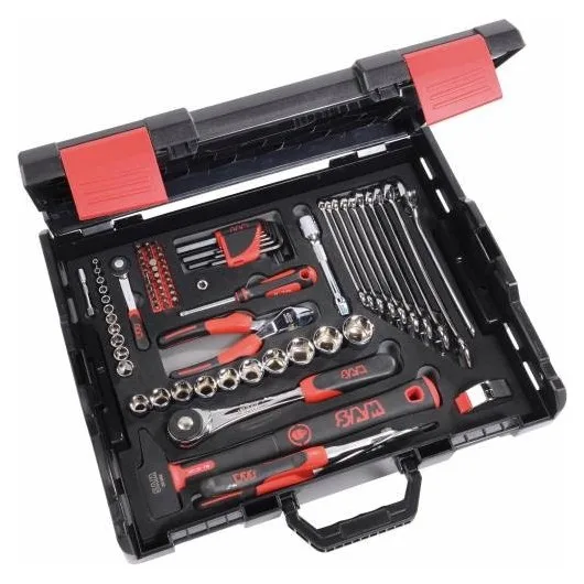 Composition 80 outils avec caisse de transport sam - cp80box