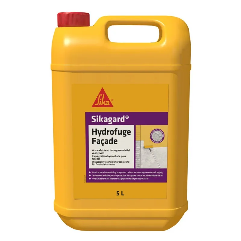 Sikagard water repellent facade - impregnación hidrófuga para fachadas - sika - 5 l