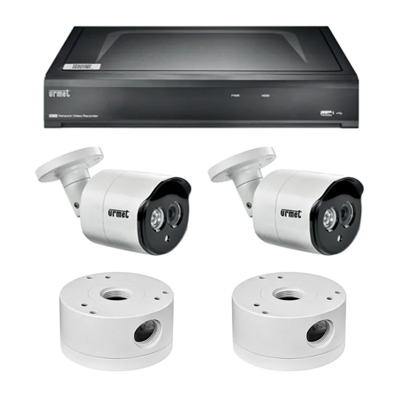 Kit de videovigilancia urmet ip 5m resoluciã³n 4k