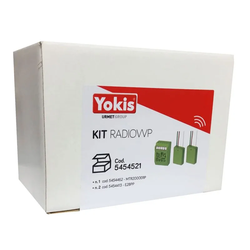 Yokis urmet radio power switch kit 1 relé 2000w y 2 emisores 2 canales