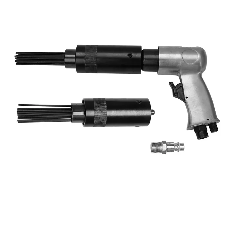 Escalador de agujas de aire comprimido escalador de agujas neumáticas con cabezal de repuesto 6.3bar escalador de agujas derust 19 agujas