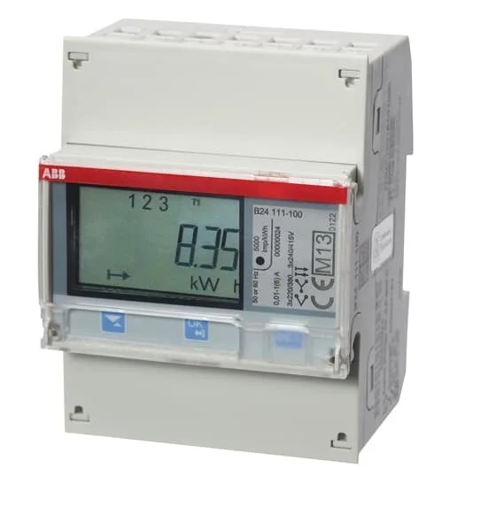 Contador de energía trifásico b24 111-100