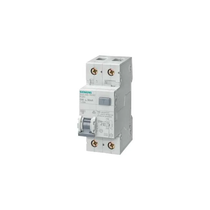 Disyuntor automático diferencial 25a 300ma 6ka