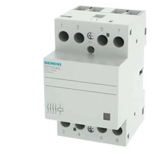 Contactor instantáneo de 4 contactos, sin contacto, para ca 230 v, 400 v, 40 a, control en ca