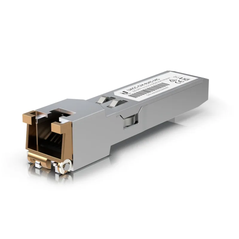 Módulo fibra sfp multimodo ubiquiti uacc-cm-rj45-mg