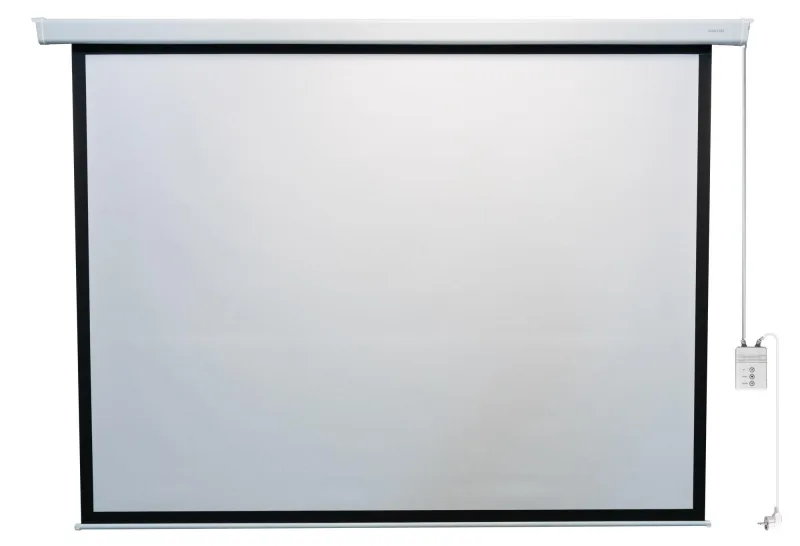 Pantalla proyección eléctrico con mando