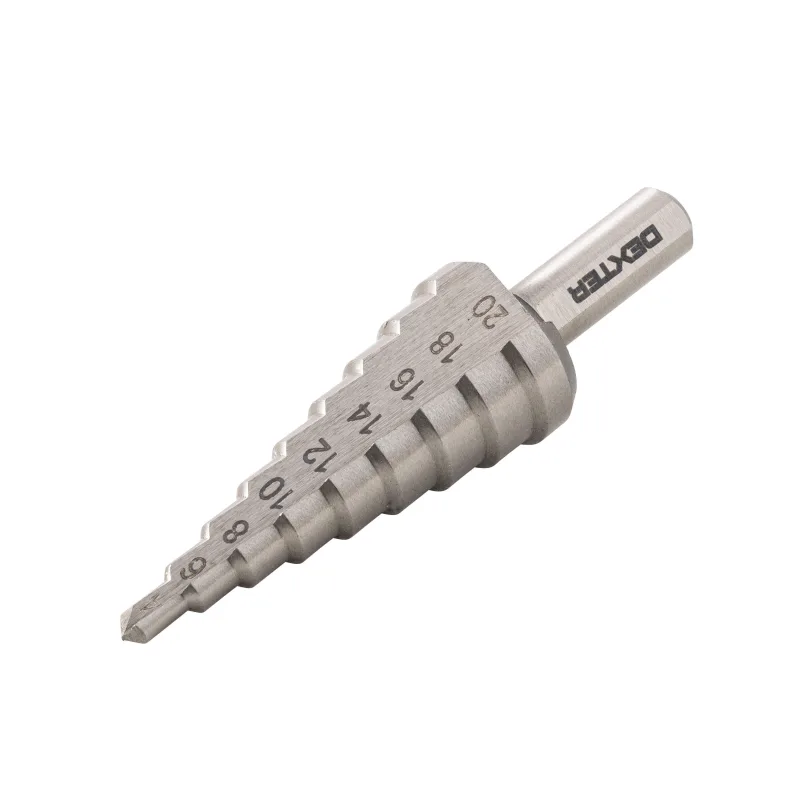 Broca escalonada cónica dexter - de 4 a 20 mm