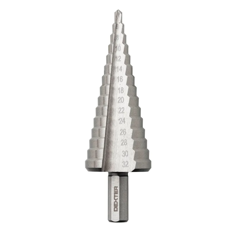 Broca escalonada cónica dexter - de 4 a 32 mm