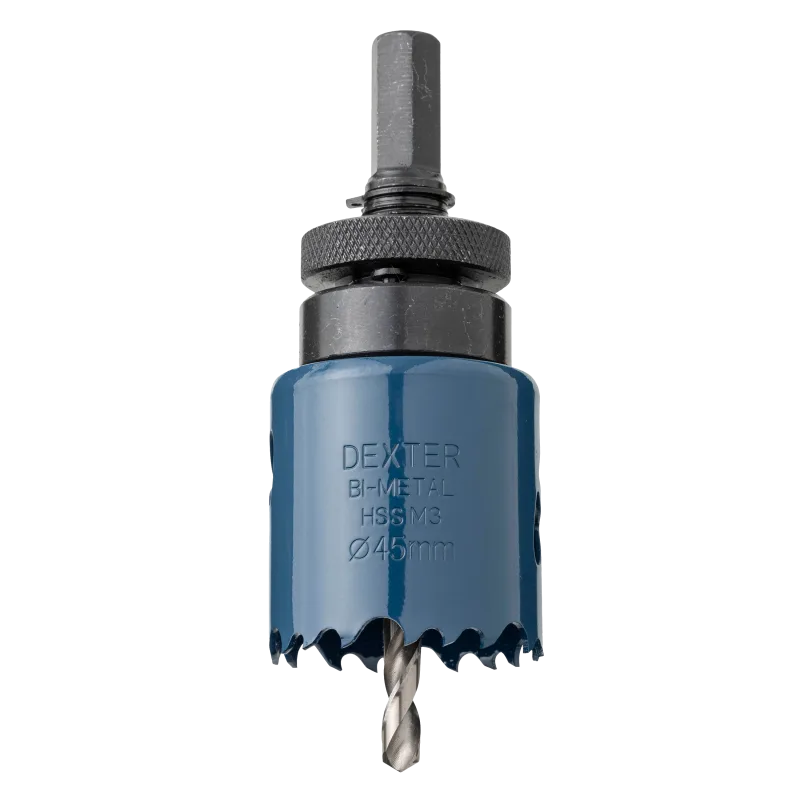 Sierra de corona metal, madera dexter- 45 mm