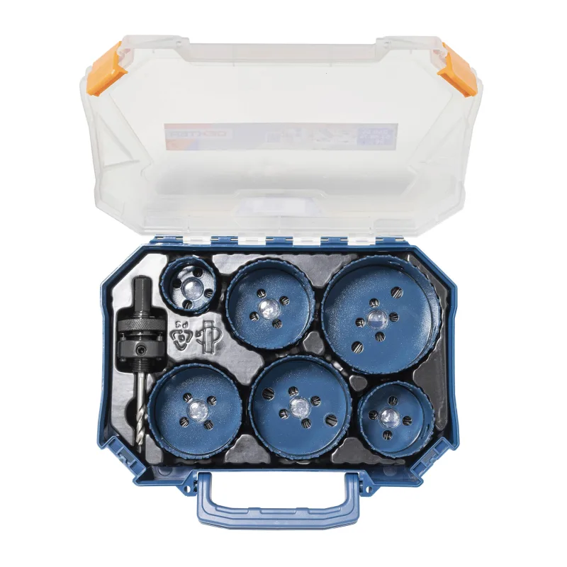 6 coronas bimetal dexter. 40, 54, 65, 68, 74, 86 mm