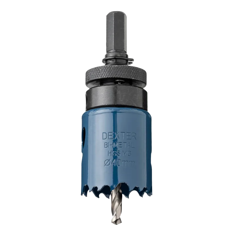 Sierra de corona metal, madera dexter- 40 mm