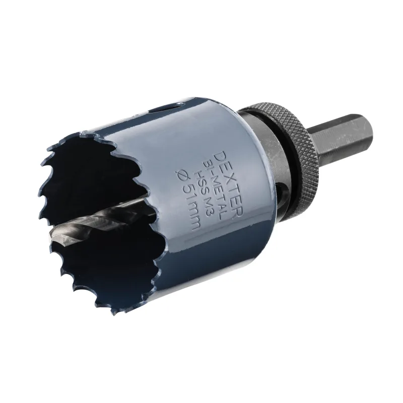 Sierra de corona metal, madera dexter- 51 mm