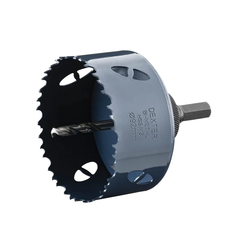 Sierra de corona metal, madera dexter- 92 mm